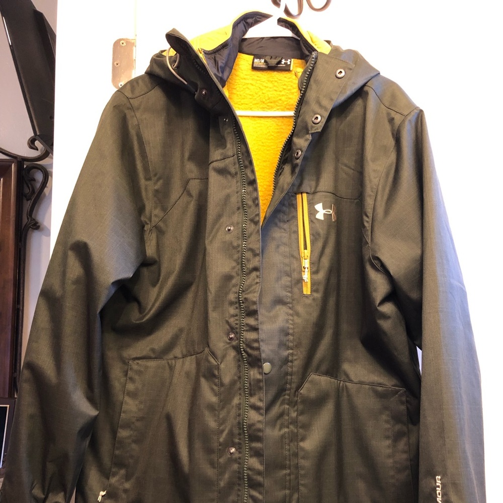 Double Layer Green Under Armour Jacket